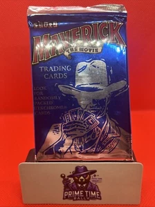 1994 Maverick The Movie Trading Cards 1 Pack New Unopened of 8 Cards - Picture 1 of 3