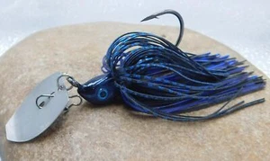 Plantilla Vibradora Swim Pro Bladed con Gancho Trokar Negro N Azul HIO045 - Imagen 1 de 3