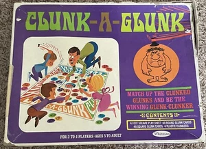 Whitman Clunk- A-Glunk Board Game (1968) RARE Missing 6 Pieces! - Picture 1 of 18