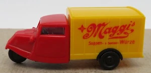 Praline Ho 1/87 Tempo Hanseat Yellow / Red Maggi's Soups No Box - Picture 1 of 6