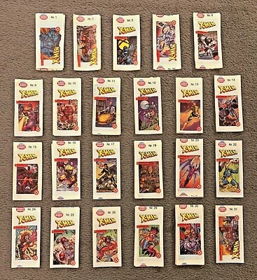 1994 DUBBLE BUBBLE GUM MARVEL X-MEN STICKERS 1992 IMPEL ART SINGLES YOU CHOOSE - Image 1 of 2
