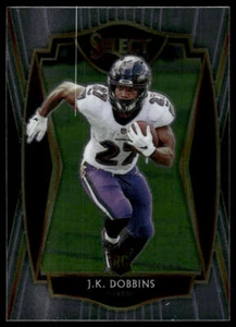 2020 Panini Select #152 J.K. Dobbins RC Baltimore Ravens - Picture 1 of 2