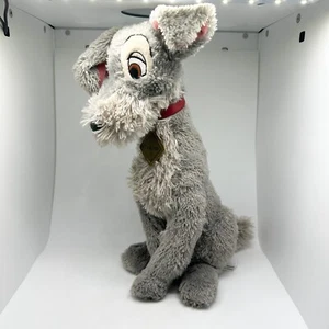 Disneyland Lady and the Tramp Plush Stuffed Animal Disney Toy Dog 14 in Vintage - Picture 1 of 12