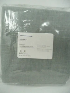 Pottery Barn EMERY Blue Dawn Drape 50x84 Grommet Blackout Set of 2 - Picture 1 of 2