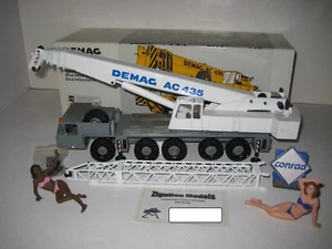 Demag AC 435 Autokran Blanc #2081.3 Conrad 1:50 Emballage D'Origine - Bild 1 von 2