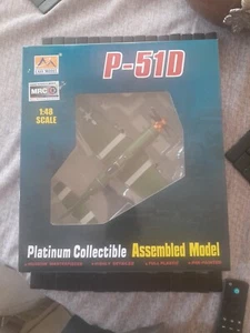 NEW Easy Model 1:48 P-51D Mustang Green Aircraft/Plane WWII - Picture 1 of 8