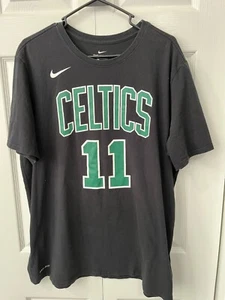 Nike Boston Celtics Kyrie Irving 11 T-Shirt Men's XL Green Dri-Fit Black - Picture 1 of 3