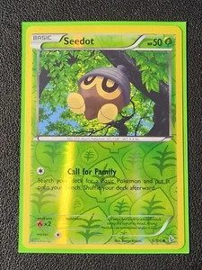 reverse holo Seedot 5/106 Pokemon card XY Flashfire common NM - Picture 1 of 1