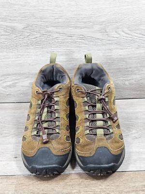 Туфли туристические мужские Merrell пульсатные низкие коричневые черные 10,5 обувь для ходьбы подарок - Изображение 1 из 4