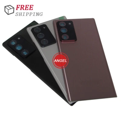 电池门后玻璃保护套 相机 Les 适用于三星 Note5 8 9 10 +Plus 20 Ultra — 第 1/4 张图片