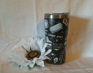 ***NEW*** Tervis ~ Friends Collage 20 oz. Stainless Tumbler Black - Picture 1 of 3