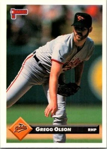 1993 Donruss #117 Gregg Olson - Picture 1 of 2