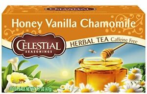 Celestial Seasonings Honey Vanilla Chamomile Herbal Tea, 20 Count
