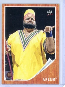 2011 Topps WWE AKEEM Heritage Insert Card #H-17 - Picture 1 of 2