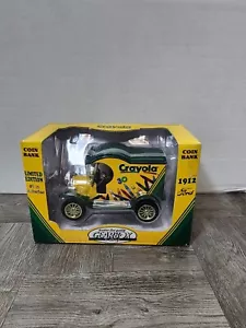 Gearbox Collectors Series Crayola 1912 Ford Delivery Car Coin Bank Die Cast #1 - Picture 1 of 5