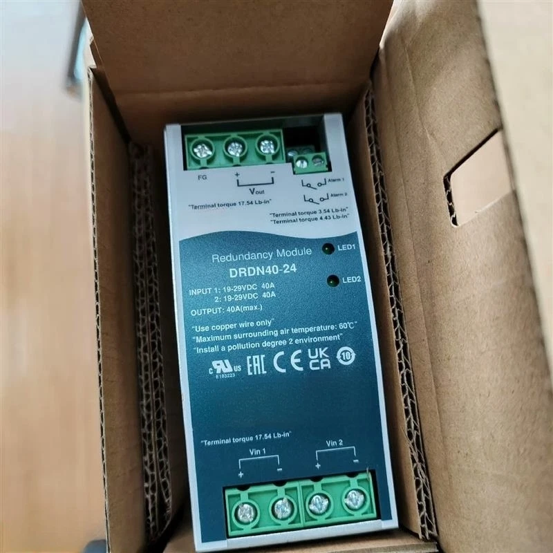 Per Interruttore Alimentatore DRDN40-24V 12V 48V DIN Rail Modulo Ridondanza 40A - Immagine 1 di 1