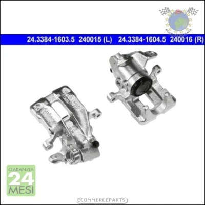 Pinza freno ATE Posteriore Sx Sinistro per AUDI 200 SEAT TOLEDO I IBIZA II CORD - Immagine 1 di 3