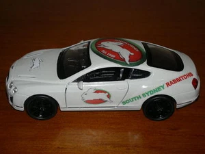 South Sydney Rabbitohs Custom Bentley 1/43 Car new boxed - Picture 1 of 5