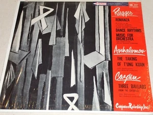 RIEGGER Romanza AVSHALOMOV Taking of T'ung Kuan CAZDEN Three Ballads NEW LP - Foto 1 di 2