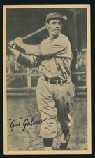 1937 R314 Goudey Wide Pens (Type 4- Creamy Stock) -AUGIE "GUS" GALAN (Cubs)