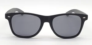 Zerpico Eyewood Square Black Sunglasses - Picture 1 of 5