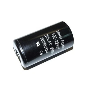 MOTOR / COMPRESSOR RUN START CAPACITOR 192-228 µF UF MICROFARAD 220V 240V 250V - Bild 1 von 2