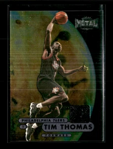 1997-98 Skybox Metal Universe Tim Thomas #34 Rookie - Picture 1 of 2