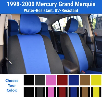 Capas de assento NeoSupreme para 1998-2000 Mercury Grand Marquis - Imagem 1 de 3