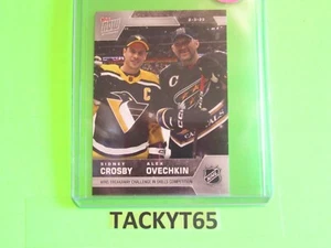 2022-23 NHL Topps Now #183 Sidney Crosby/Alex Qvechkin - Imagen 1 de 2