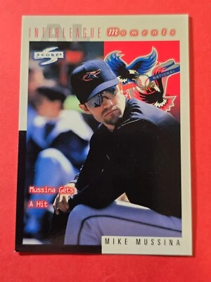 1998 Score #258 Mike Mussina, Interleague Moments, cd1 - Image 1 of 3