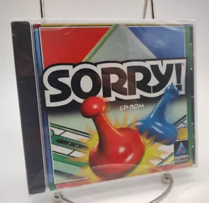 SORRY PC CD-ROM GAME RARE CLASSIC 1998 WIN 95 BRAND NEW SEALED - Picture 1 of 2