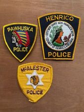 LOT ÉCUSSONS POLICE SHERIFF USA PATCHES