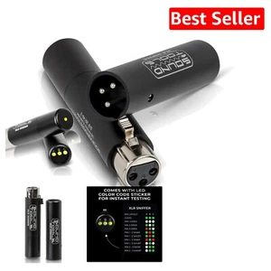 Portable XLR/DMX Cable Tester - Instant Diagnostics for Audio Professionals - Picture 1 of 8