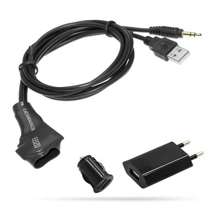 Adaptador De Carga USB Para Radio De Automóvil AUX Bluetooth - Imagen 1 de 3