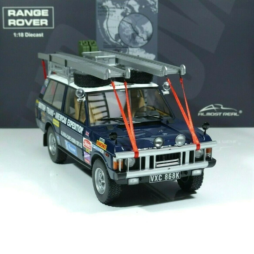 Range Rover The inglese Trans-americas in 1 18 Scala da Almost Real