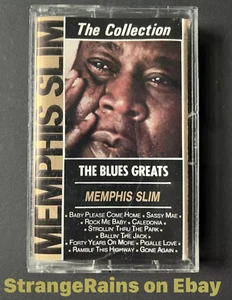 MEMPHIS SLIM / THE BLUES GREATS  - Cassette Tape  - PLAY TESTED & Sounds Great! - Picture 1 of 6