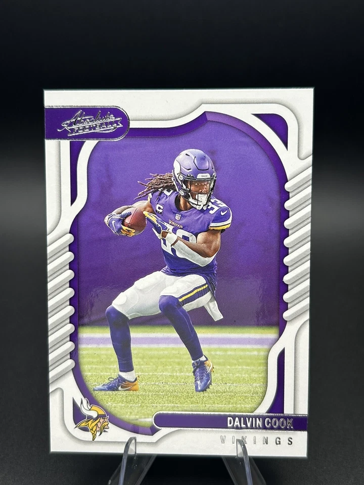 2022 Panini Absolute Football Dalvin Cook Base Card #91 Minnesota Vikings - Image 1 of 2