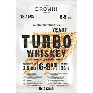 Turbo Whiskey Alkohol Hefe Brennhefe Herstellung Maische aus Getreide 13-15% - Bild 1 von 6