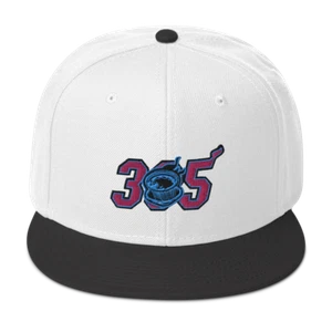 305 Cafecito Miami Heat Miami White and Black Snap Back Hat - Picture 1 of 10