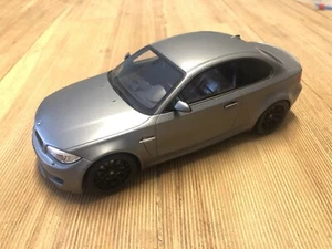 BMW 1er M Coupé E82 Mattgrau 1:18 Gtspirit Mit OVP Grey - Bild 1 von 2