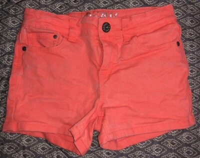 Pantalones Cortos PS From Aeropostale Niñas Talla 10 Naranja Foto 1 de 4
