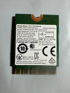 Lenovo IdeaPad 3 Realtek RTL8822CE AC+BT4.0 Wi-Fi Card - Picture 1 of 2