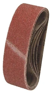 5 grobe Schleifbänder 75x533 mm Körnung 24 P24 grob Bandschleifer Schleifband - Bild 1 von 3