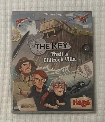 The Key: Theft In Cliffrock Villa Game HABA All Pieces Included Starter Level - Image 1 of 4