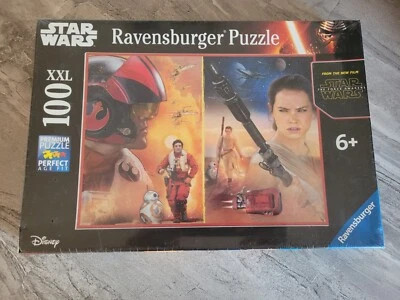 Rompecabezas Ravensburger 100 piezas XXL 'STAR WARS THE FORCE DESPIERTA' 6 años + Nuevo Foto 1 de 2