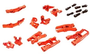 Red Billet Machined Suspension Conversion Upgrade Kit for Traxxas 1/10 4-Tec 2.0 - Bild 1 von 1