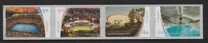 AUSTRALIA 2020 - SPORTS STADIUMS Coil P&S strip of 4 MNH - SPORT Architecture - Bild 1 von 1