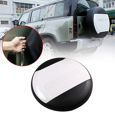 For Land Rover Defender 90 110 2020-2025 ABS White Spare Tyre Tire Cover — 第 1/4 张图片