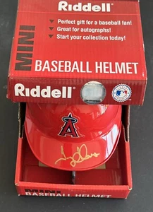 TROY GLAUS TOPPS RESERVE SIGNED AUTO RIDDELL MINI HELMET ANGELS - WS MVP-4X AS - Picture 1 of 2