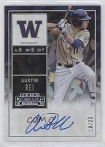 2015 Panini Contenders College Ticket Cracked Ice /23 Austin Rei #27.1 Auto